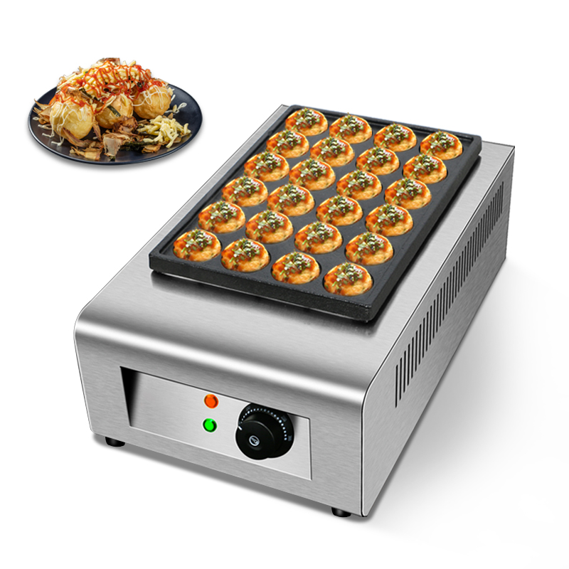 Takoyaki Grill Plate - 業務用大型電気たこ焼き機 3プレート 魚団子オーブン グリル