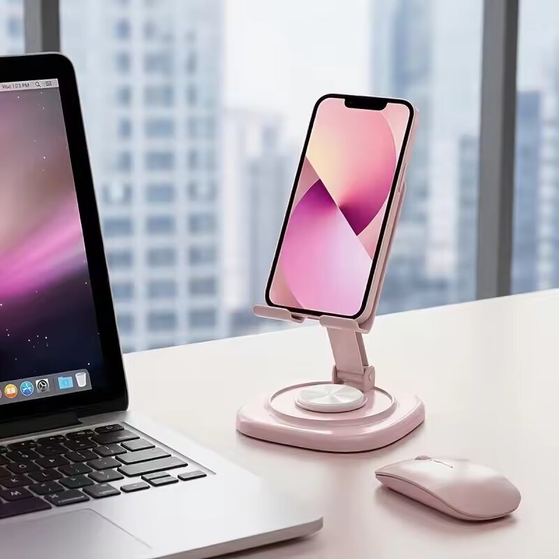 360度回転可能折りたたみ式デスクトップ電話スタンドポータブ - Taco Stand Holder のレビューと価格