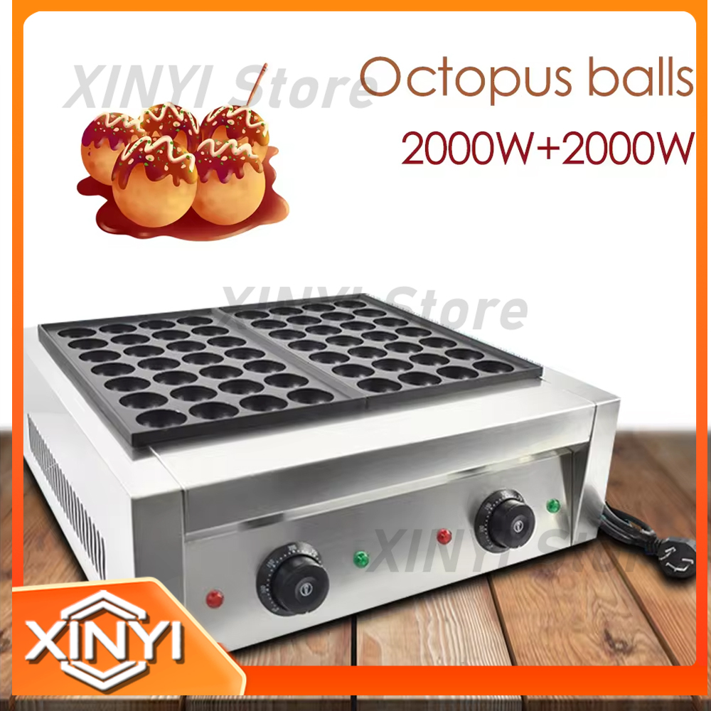 業務用卓上2プレートたこ焼き機 XEOLEO 2000W プ - Takoyaki Grill Plate のレビューと価格